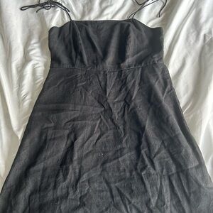 Old Navy Black Strapless Dress
